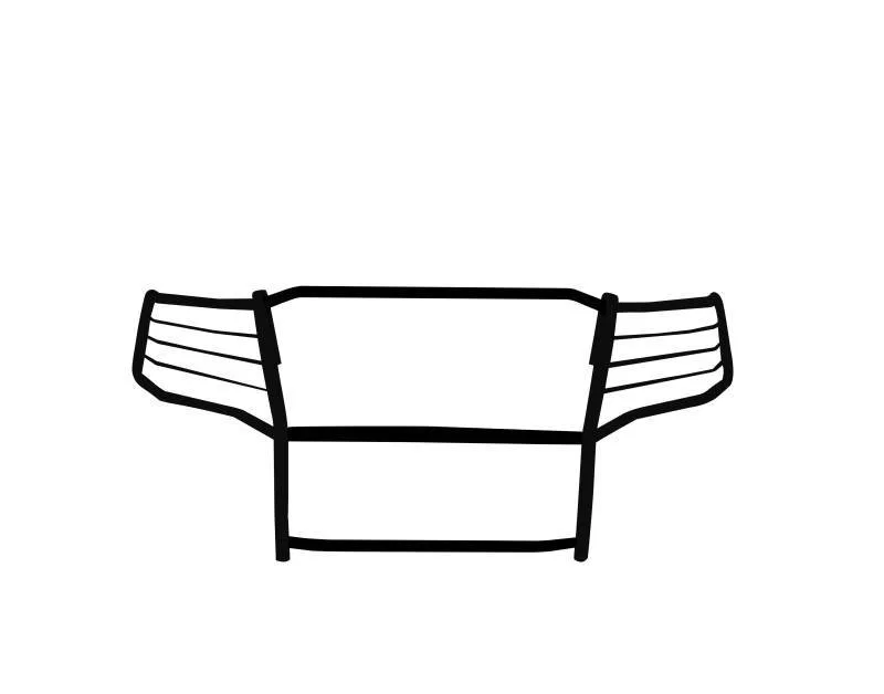 17GT20MA – BLACK HORSE Grille Guard, 3-Piece Modular Powder Coated Black Cold Rolled Steel 1-1/2 Inch Diameter Withou...
